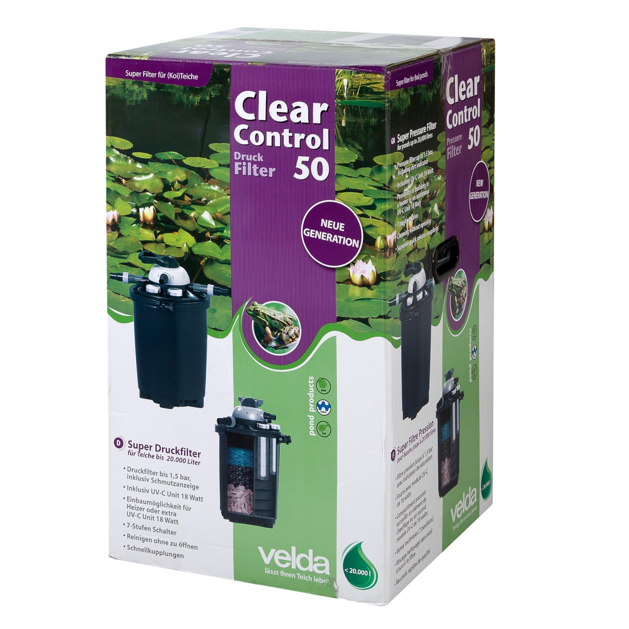 velda-clear-control-75-druckfilter-uv-c-36-watt image 5