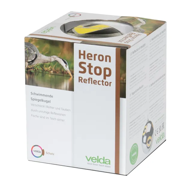 velda-heron-stop-reflector-15-cm-schwimmende-reiher-abwehrkugel image 1