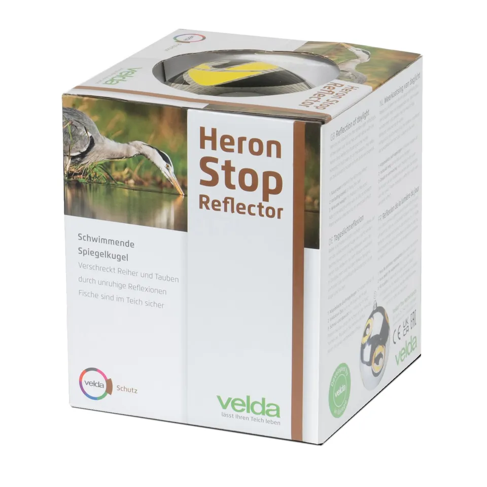 velda-heron-stop-reflector-15-cm-schwimmende-reiher-abwehrkugel image 1