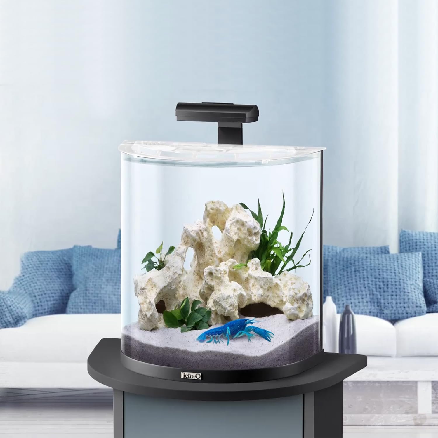 tetra-explorer-line-30-l-aquarium-komplett-set-schwarz-half-moon image 3