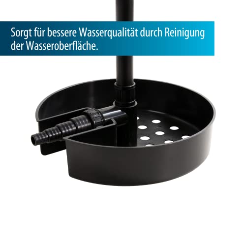 aquaforte-schwimmender-stand-skimmer-teichskimmer-30x35x34-cm-schwarz image 8