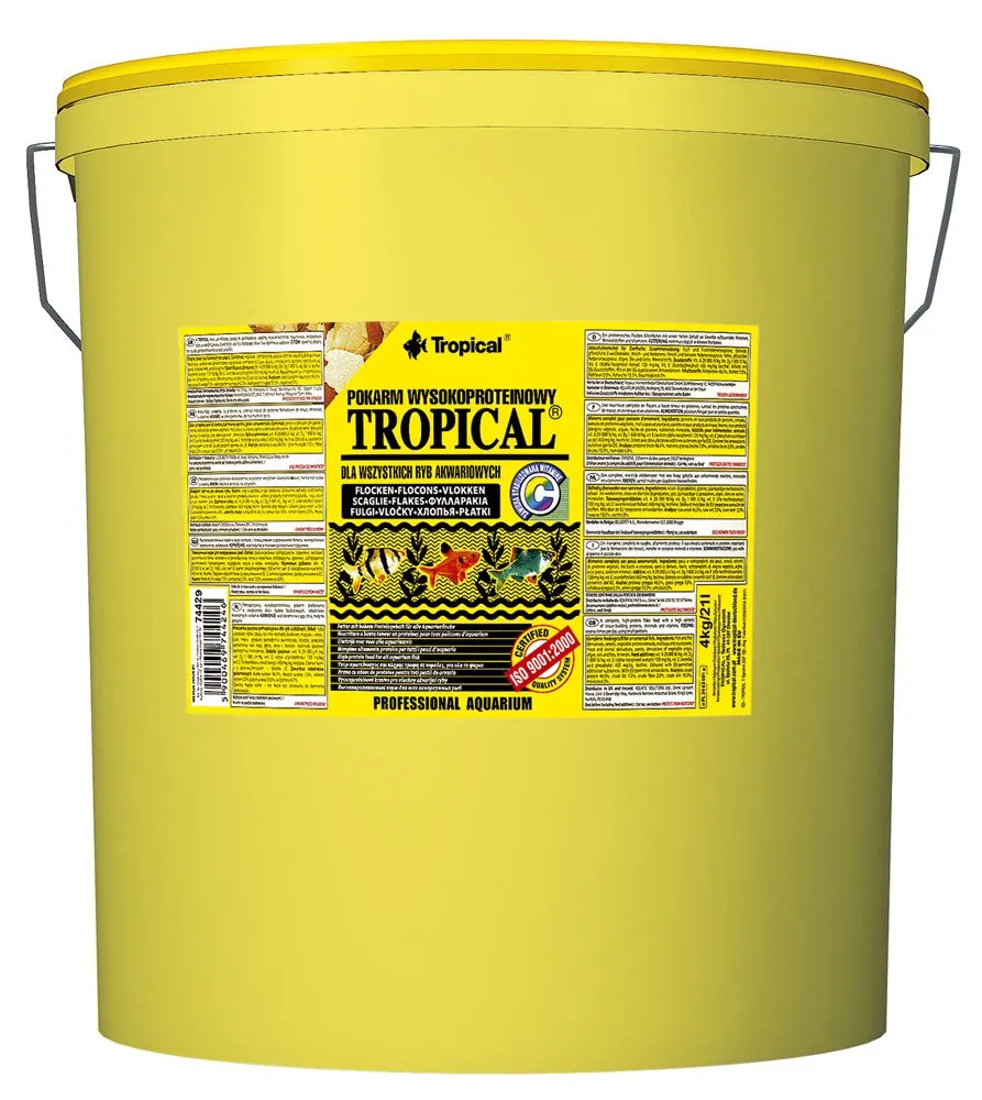 tropical-hauptfutter-proteinreiches-flockenfutter-f-r-alle-zierfische-21-liter image 1