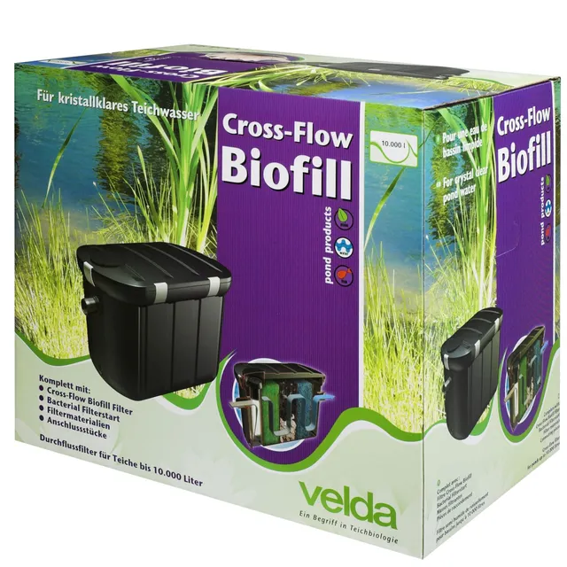 velda-cross-flow-biofill-18-watt-uv-c-durchflussfilter image 1