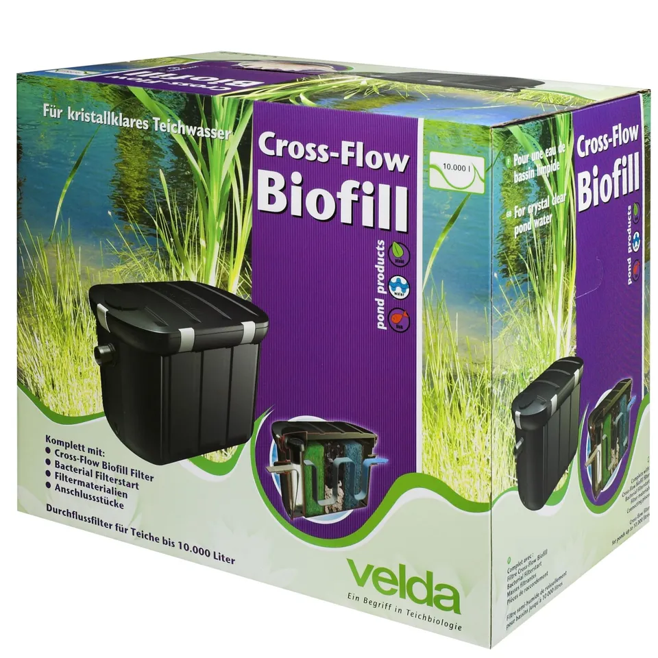 velda-cross-flow-biofill-18-watt-uv-c-durchflussfilter image 1