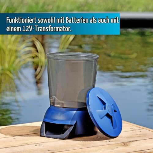 aquaforte-futterautomat-5-liter-mit-timer-led-und-12v-transformator image 7