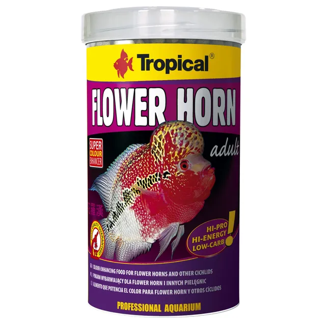 tropical-flower-horn-adult-pellet-500-ml image 1