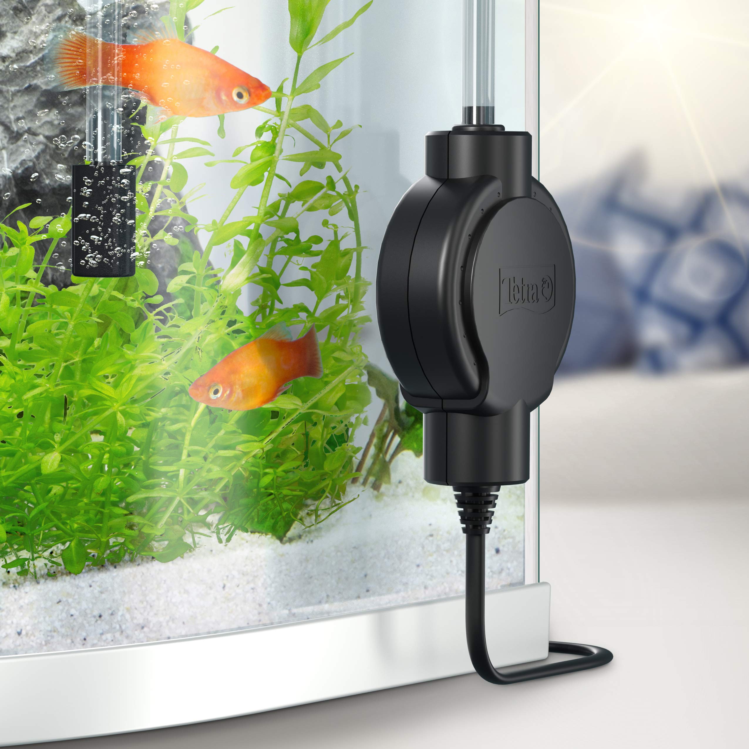 tetra-airsilent-mini-aquarium-luftpumpe-10-40-l-komplettset-schwarz image 4