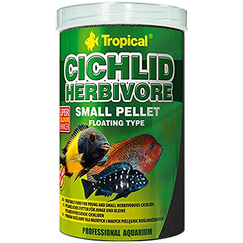 tropical-cichlid-herbivore-small-pellet-1-l-f-r-pflanzenfressende-cichliden image 2