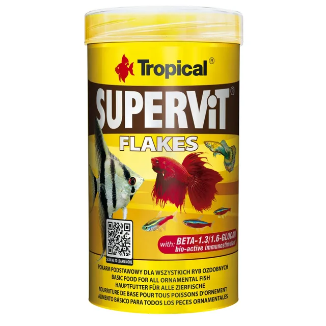 tropical-supervit-premium-hauptfutter-flockenfutter-250-ml image 1