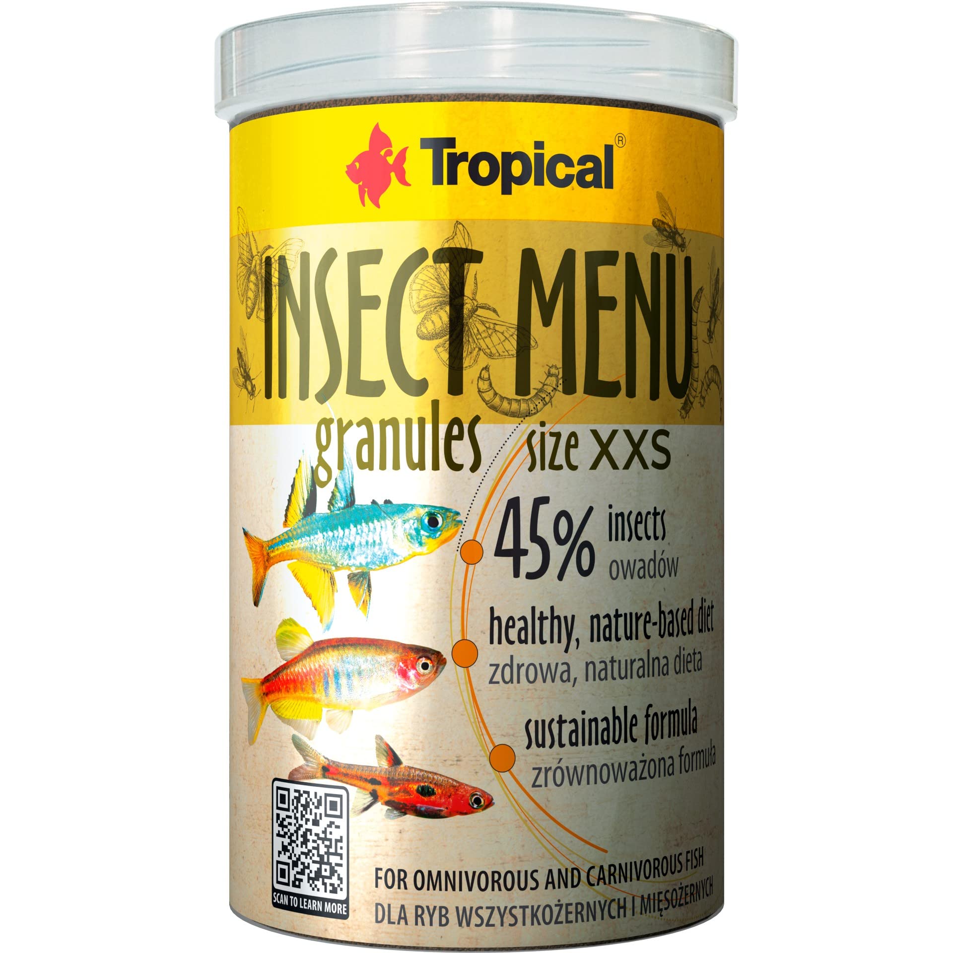 tropical-insect-menu-granules-size-xxs-100-ml-64-g-insektenfutter image 4