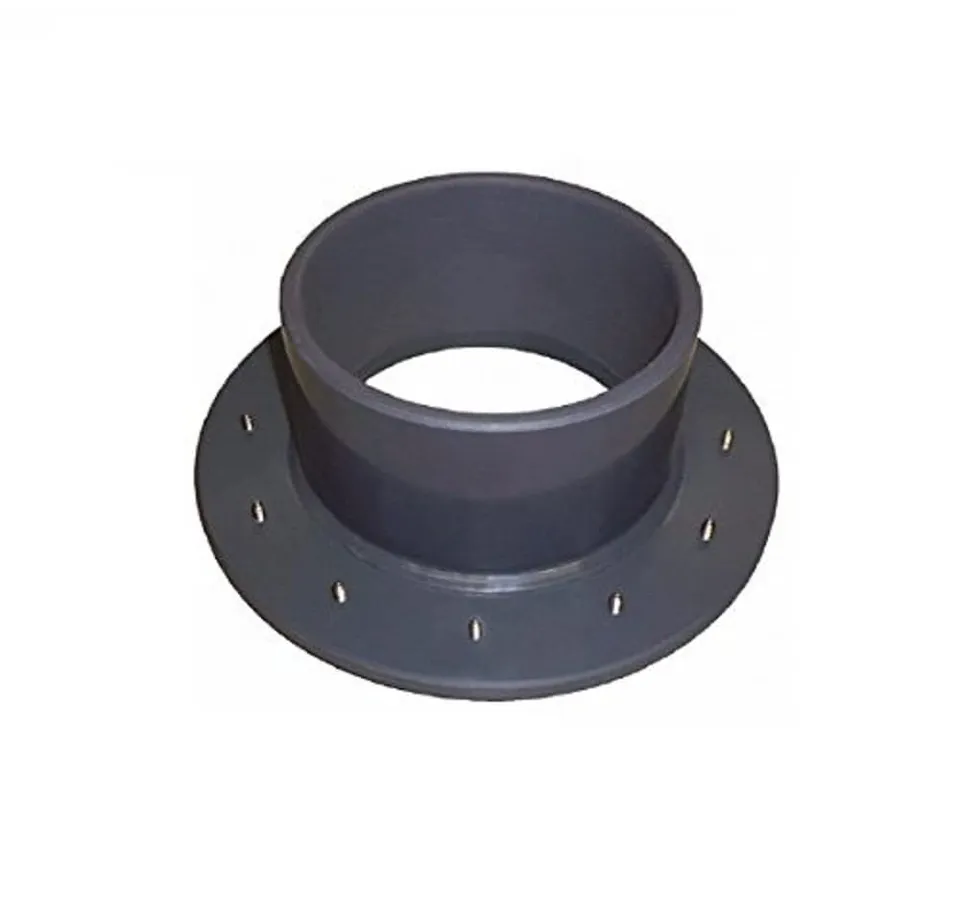 aquaforte-extra-schwere-teich-durchf-hrung-125-mm-abs-mit-gegenflansch image 1