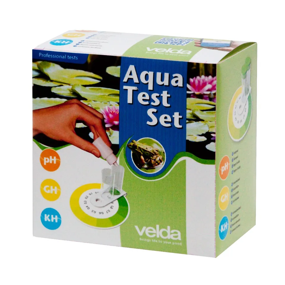 velda-aqua-test-set-ph-gh-kh-wassertester-f-r-teich-und-aquarium image 1