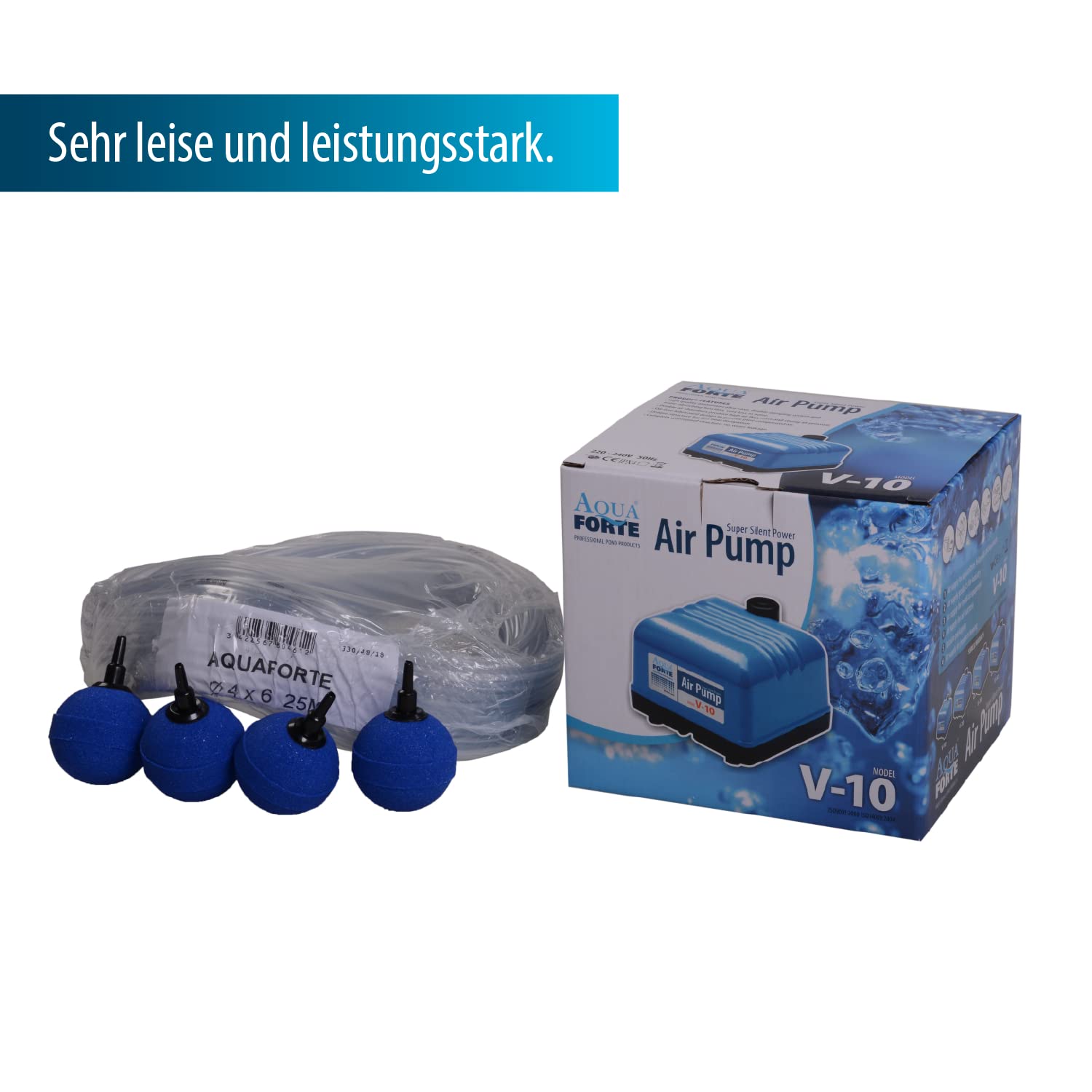 aquaforte-hi-flow-v-10-luftpumpenset-komplett-10w-4-l-min-bei-1-2-m image 2