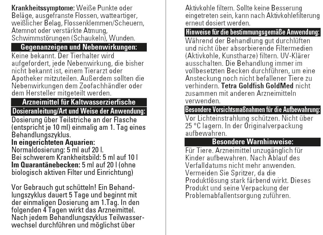 tetra-medica-goldoomed-arzneimittel-f-r-kaltwasserfische-100-ml image 2