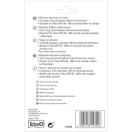 tetratec-ah-50-400-luftpumpenschlauch-silikon-2-5-m-4-6-mm image 7