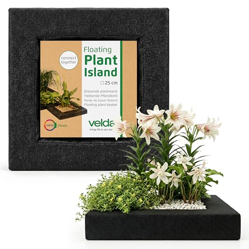 velda-floating-plant-island-eckig-25-cm-schwimmender-pflanzkorb image 8