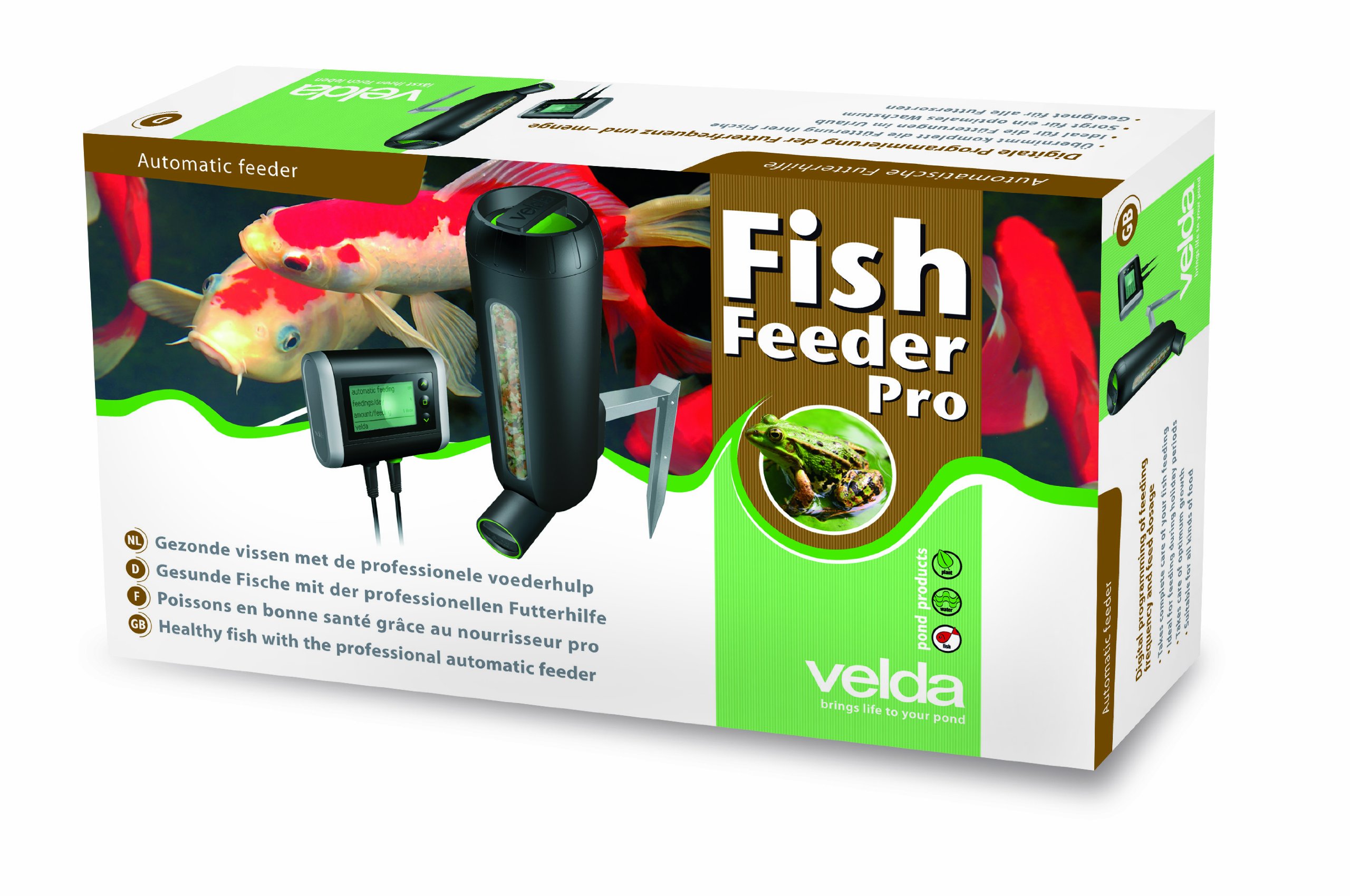 velda-fish-feeder-pro-futterautomat-automatischer-teich-futterspender-3-liter-bi image 1