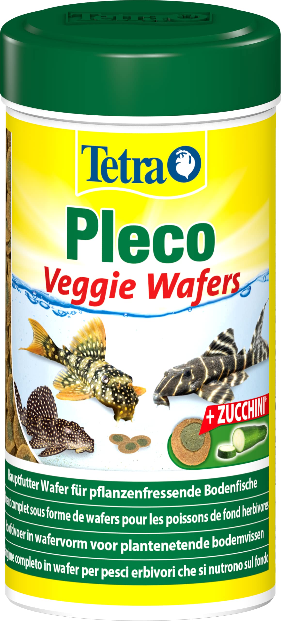 tetra-pleco-algae-wafers-bodenfischfutter-mit-spirulina-250-ml image 8