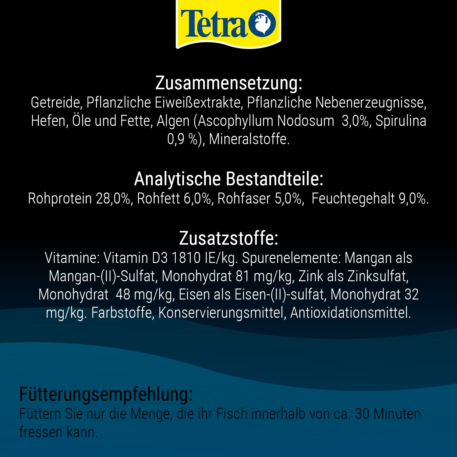 tetra-pleco-algae-wafers-bodenfischfutter-mit-spirulina-250-ml image 7