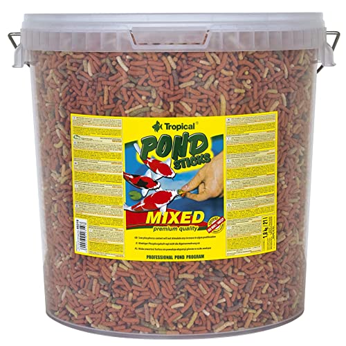 tropical-pond-sticks-mixed-21l-1-6-kg-schwimmende-teichsticks-f-r-koi-goldfische image 3