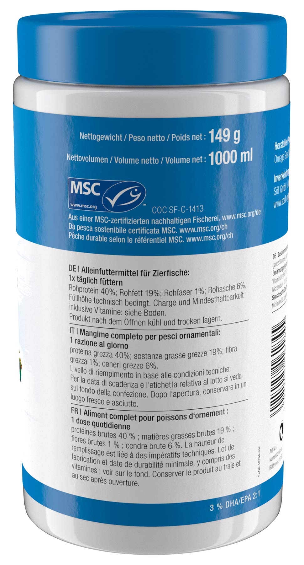 s-ll-organix-cichlid-flakes-aquariumfutter-f-r-barsche-flocken-270-ml image 8