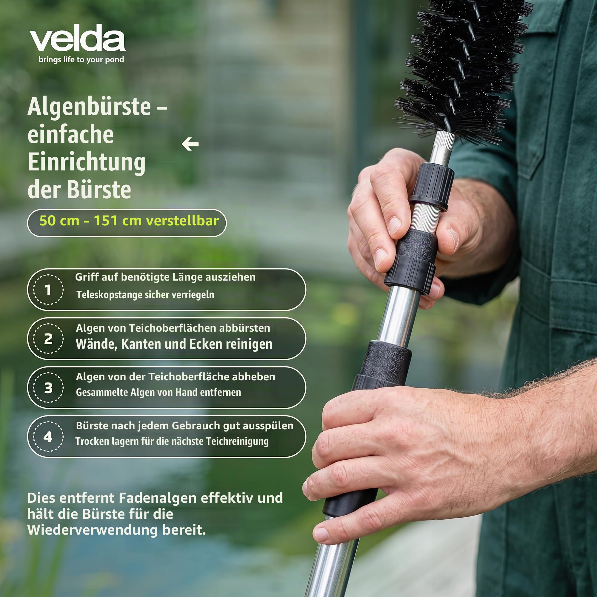 velda-algae-brush-fadenalgenb-rste-mit-teleskopstiel-f-r-teiche image 5