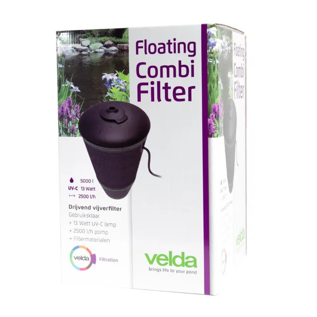 velda-floating-combi-filter-2500-mit-pumpe-und-uvc-13-watt image 1