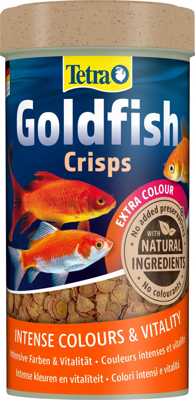 tetra-goldfish-crisps-goldfischfutter-250-ml-dose-f-r-kaltwasserfische image 1