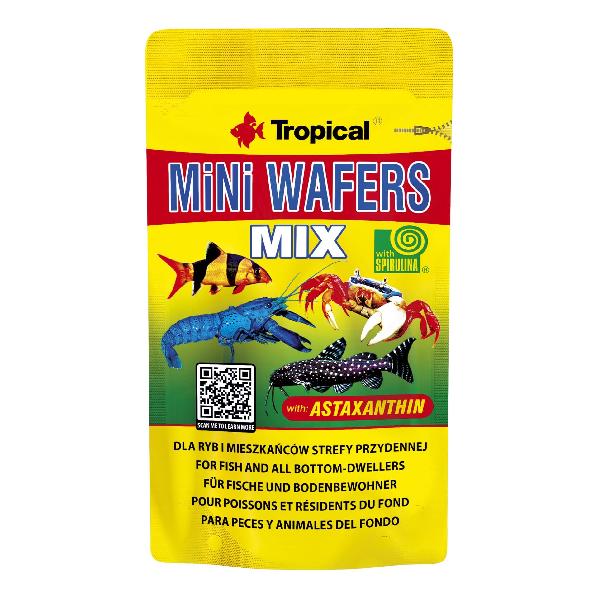 tropical-mini-wafers-mix-standbeutel-sinkendes-fischfutter-18-g image 1