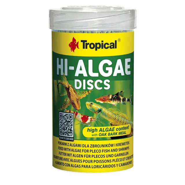 tropical-hi-algae-discs-1cm-100ml-sinkende-algen-chips-f-r-bodenfische image 1
