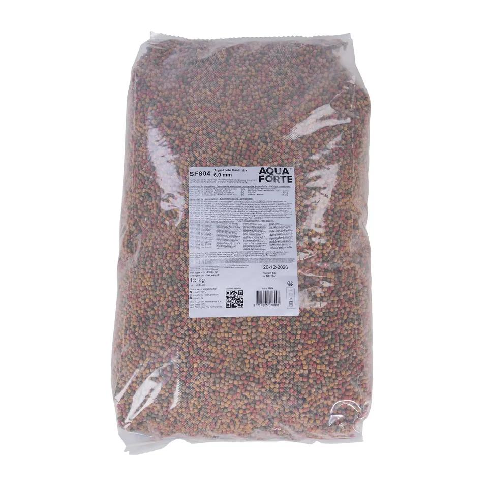 aquaforte-schwimmfutter-zierfische-15-kg-granulat-6-mm-4-sorten-mix image 1