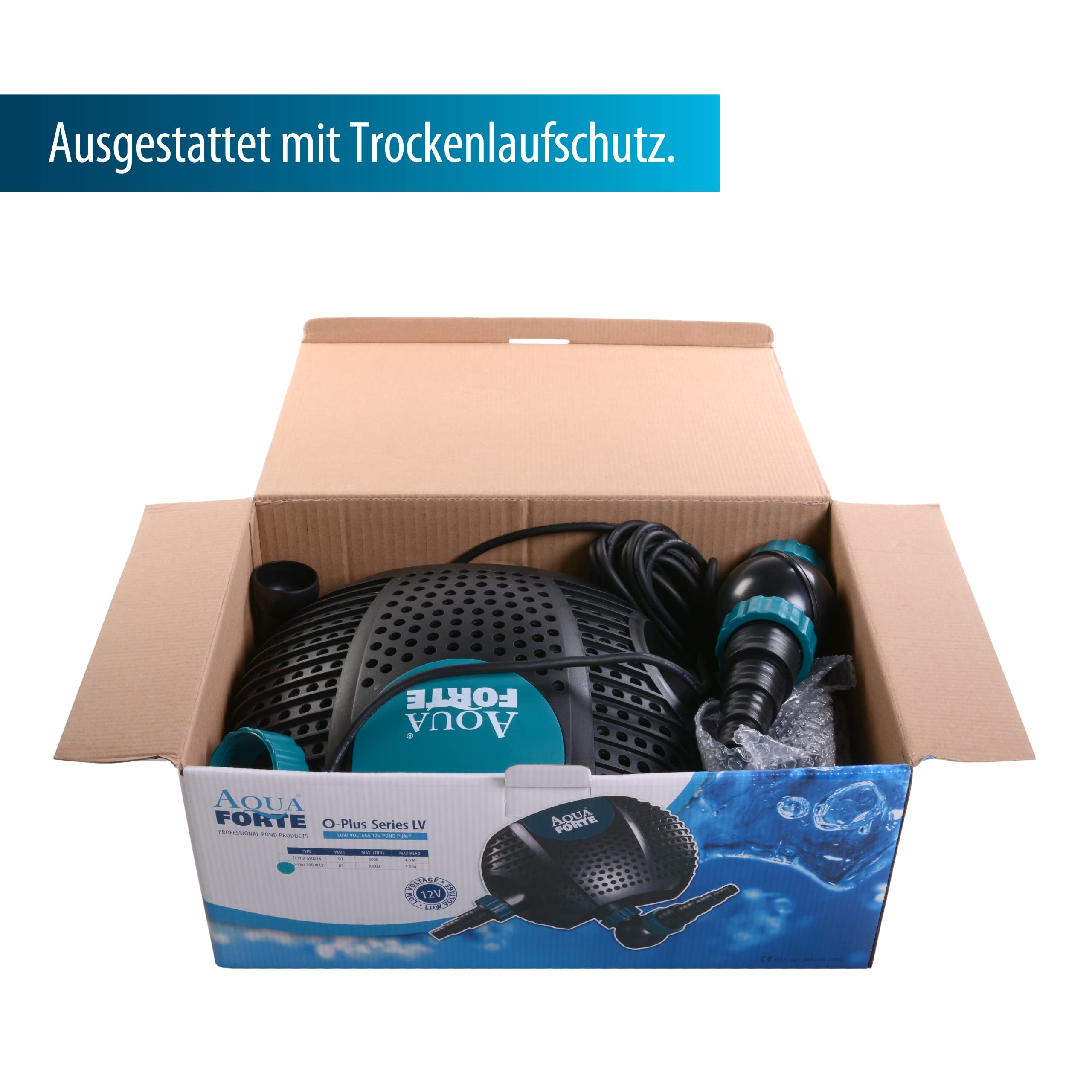 aquaforte-o-plus-10-000-niedervolt-12v-filterpumpe-85w-10m-h image 5