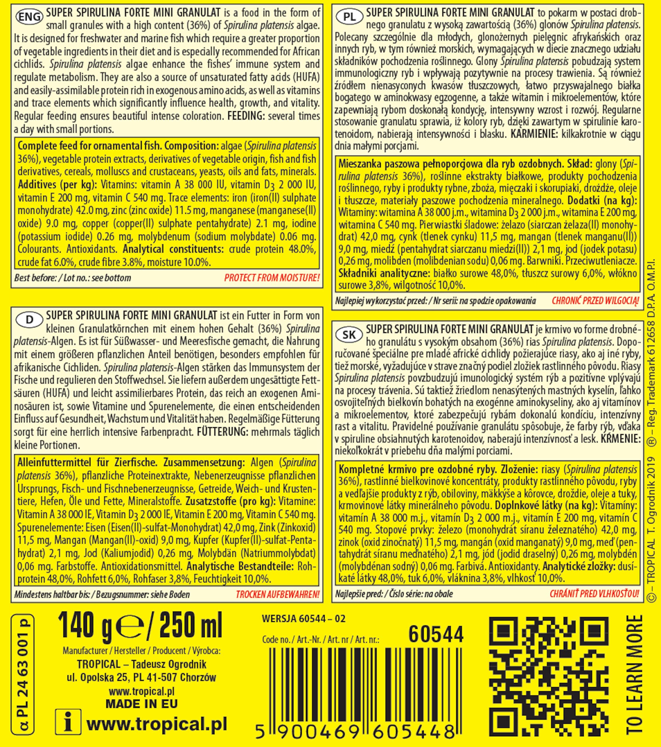 tropical-super-spirulina-forte-mini-granulat-250-ml-36-spirulina image 3