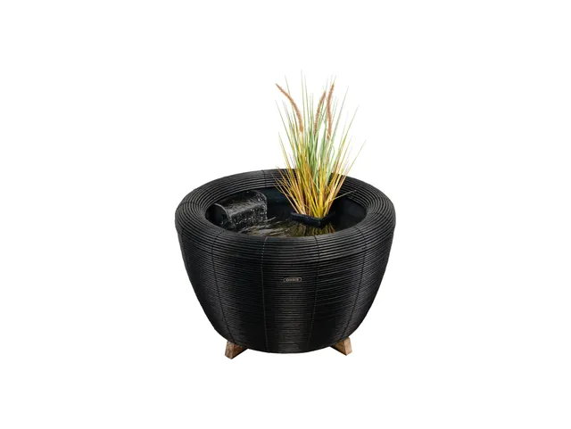 velda-orbis-mini-teich-mit-wasserfall-und-36v-pumpe-design-teich-f-r-innen-und-a image 1