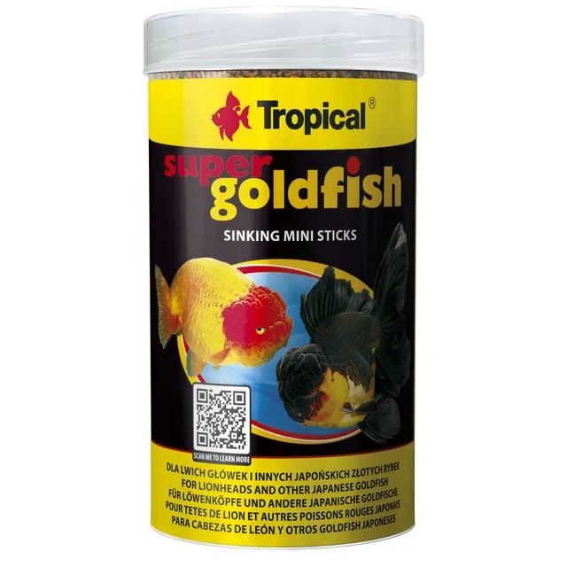 tropical-super-goldfish-mini-sticks-250ml-150g-aufzuchtfutter-f-r-goldfische image 1