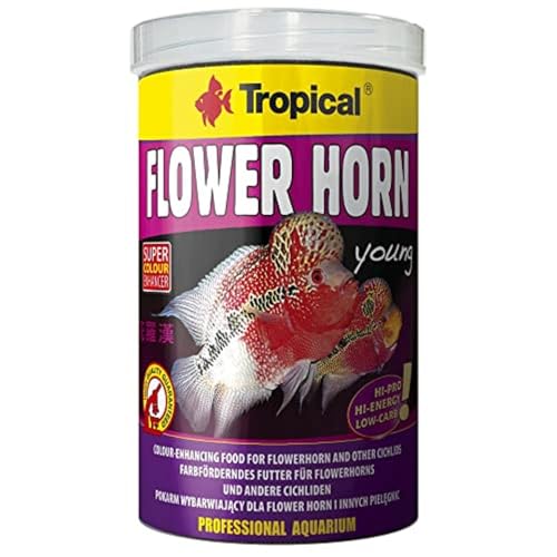 tropical-flower-horn-young-pellet-mit-vitamin-c-380-g-1000-ml-dose image 4