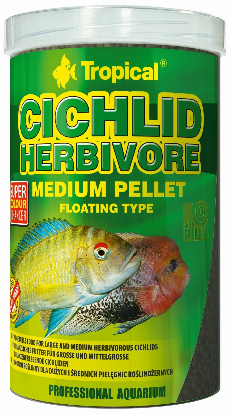 tropical-cichlid-herbivore-medium-pellet-pflanzenfutter-f-r-mittlere-und-gro-e-c image 1