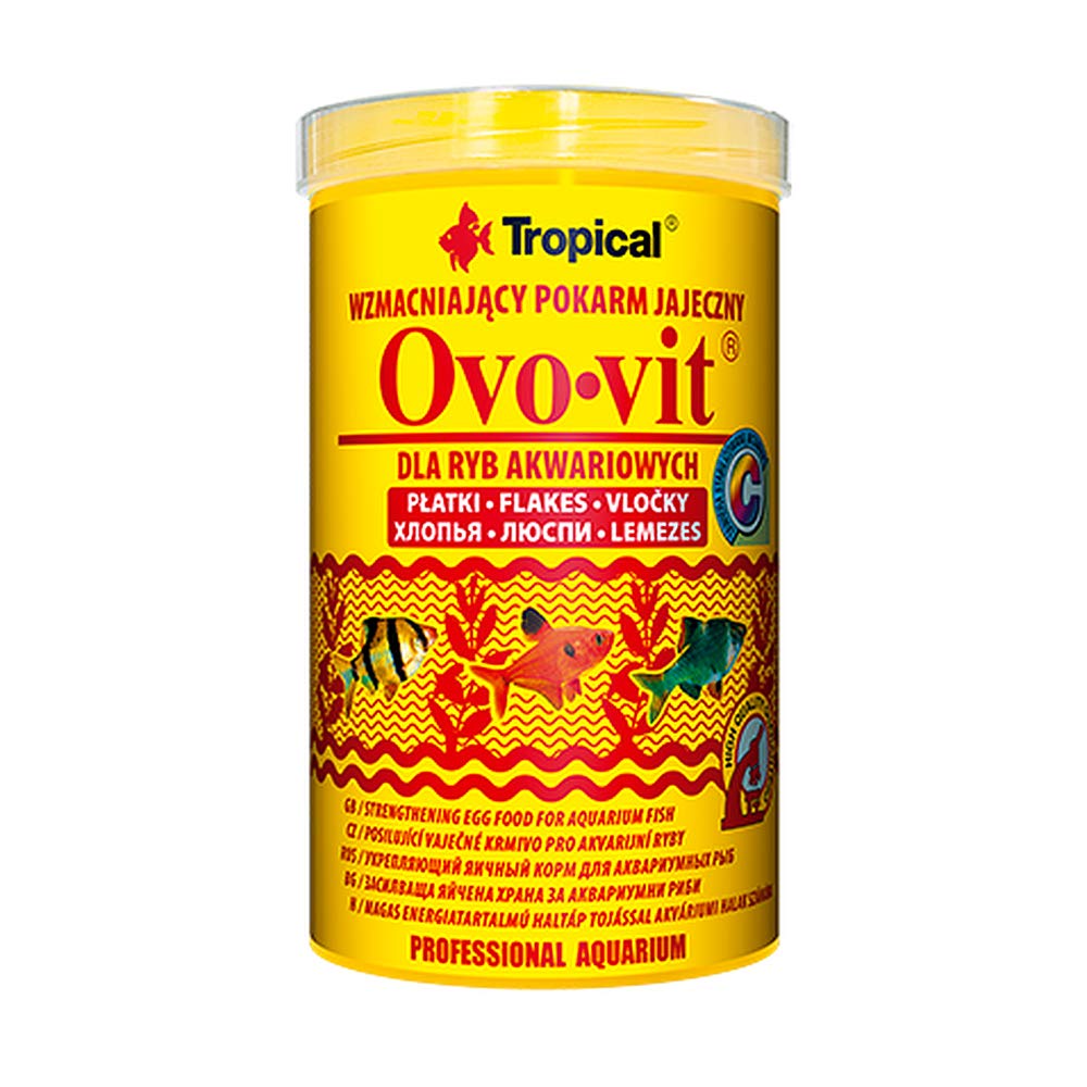 tropical-ovo-vit-flockenfutter-250-ml-aufzucht-und-vitamin-flocken image 1