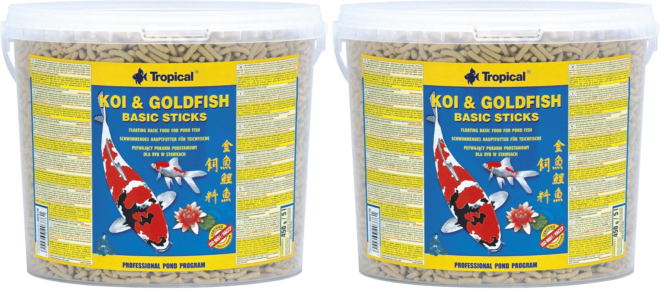 tropical-koi-goldfish-basic-sticks-5-l-430-g-teichfischfutter image 4