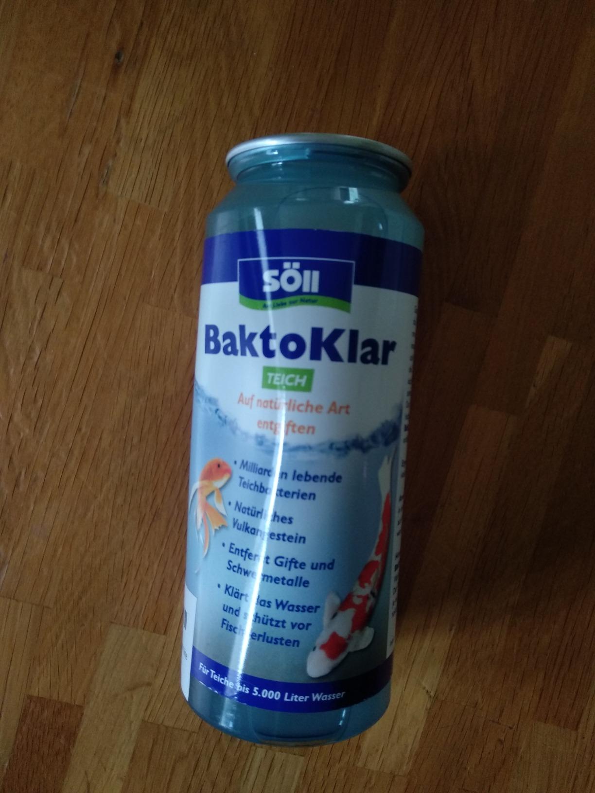 Klares Wasser nach 10 Tagen