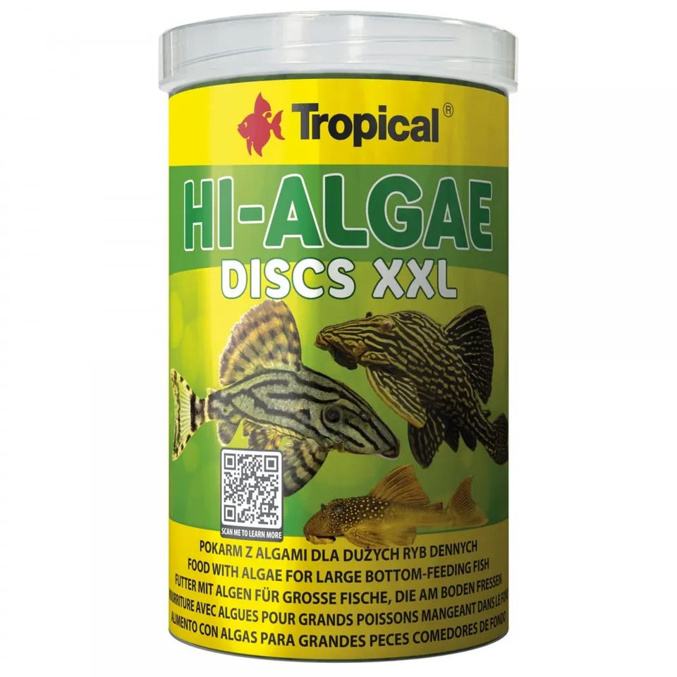 tropical-hi-algae-discs-xxl-bodenfischfutter-250ml image 1
