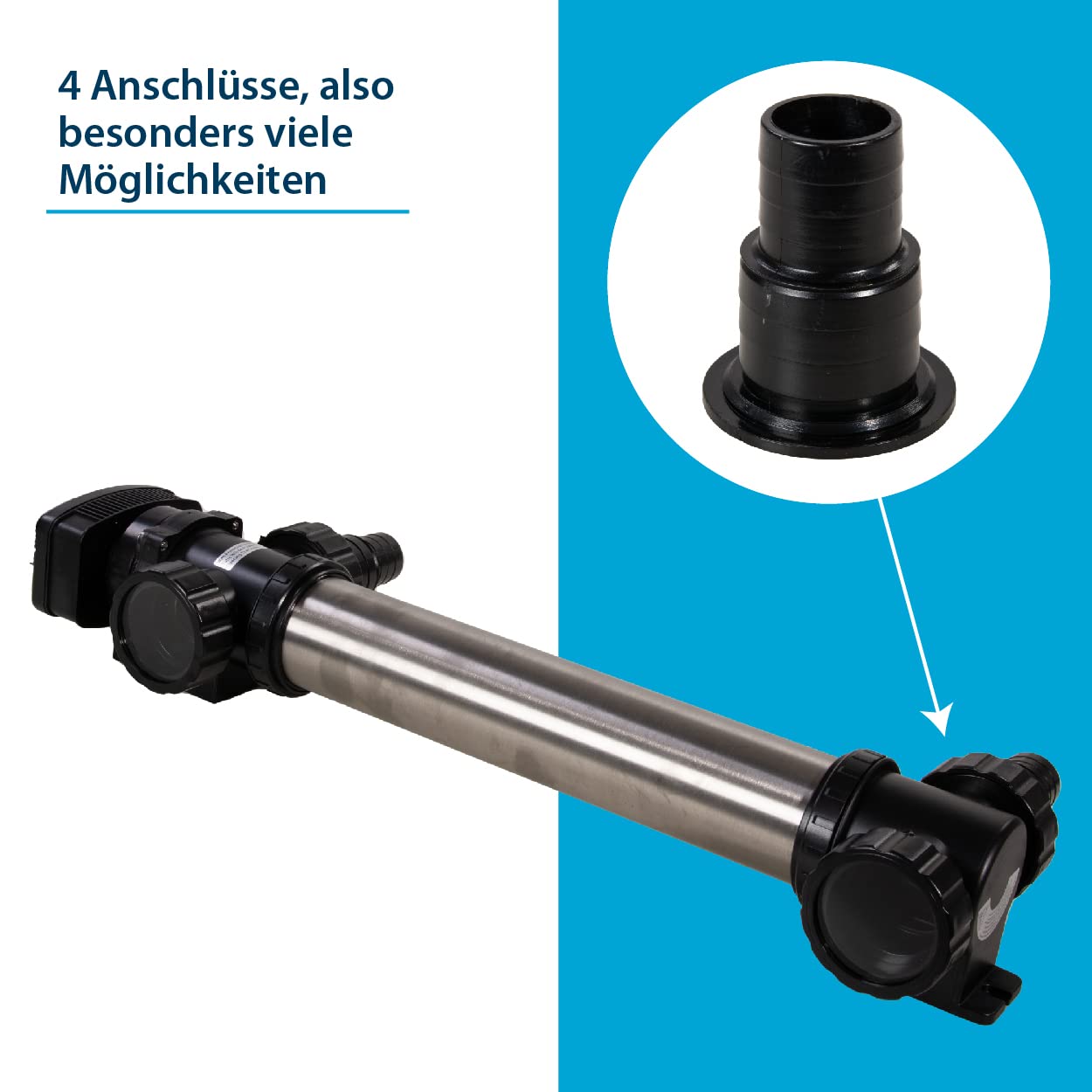 aquaforte-suv-772-edelstahl-uv-c-pl-2x36w-teichkl-rer-bis-90-m-8-m-h image 3