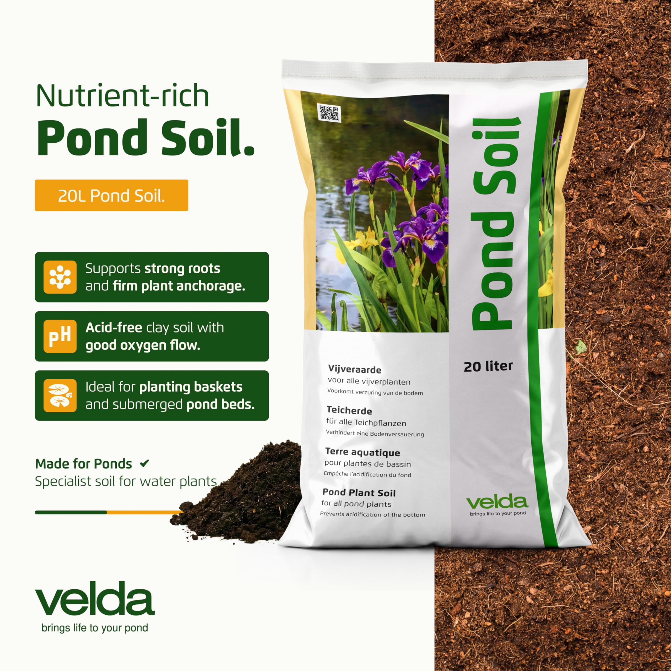 velda-plant-soil-teicherde-20-liter-universal-n-hrboden-f-r-teichpflanzen image 2