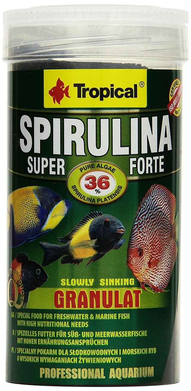 tropical-super-spirulina-forte-granulatfutter-36-spirulina-250-ml image 1