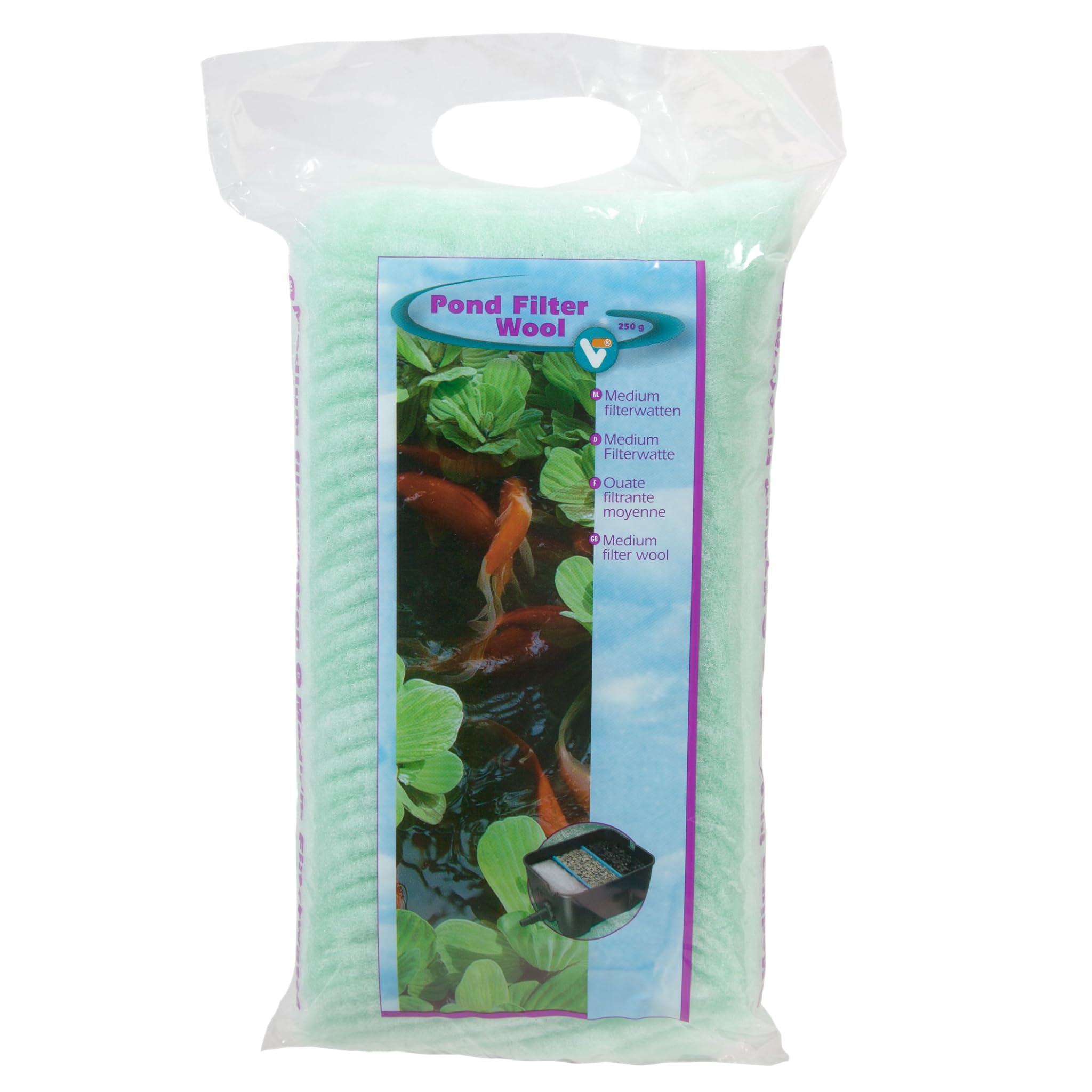 velda-vt-pond-filterwatte-gr-n-500-g-filterwolle-f-r-teichfilter image 2