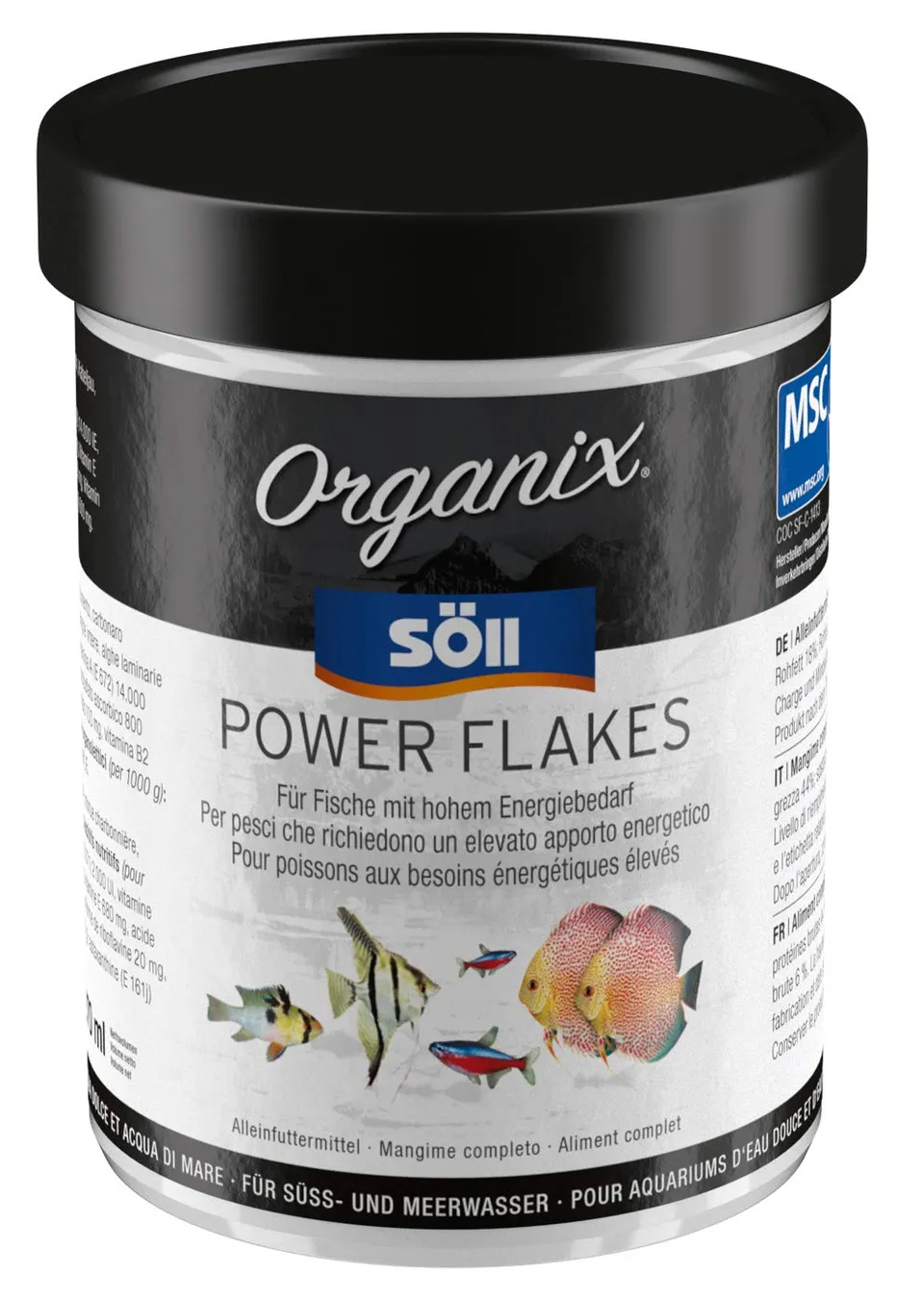 s-ll-organix-power-flakes-hauptfutter-270-ml image 1
