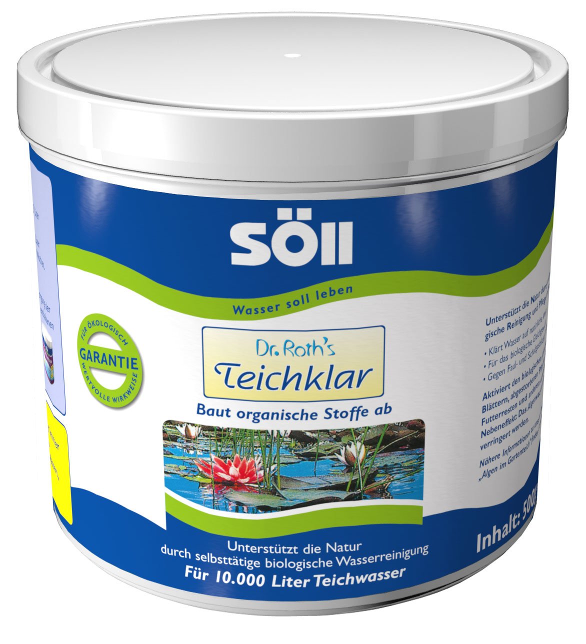 s-ll-dr-roth-s-teichklar-500-g-f-r-10-000-liter-mikrobiologische-teichreinigung image 1
