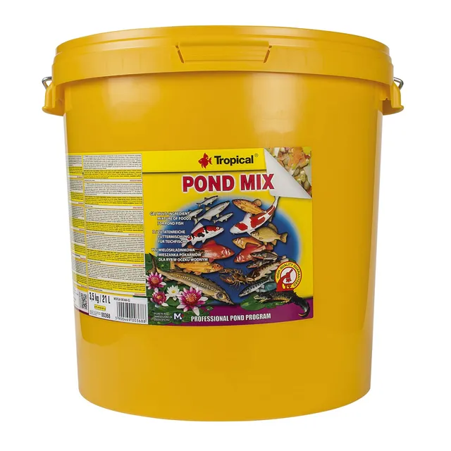 tropical-pond-mix-teichfisch-mischfutter-21-l-3-5-kg image 1