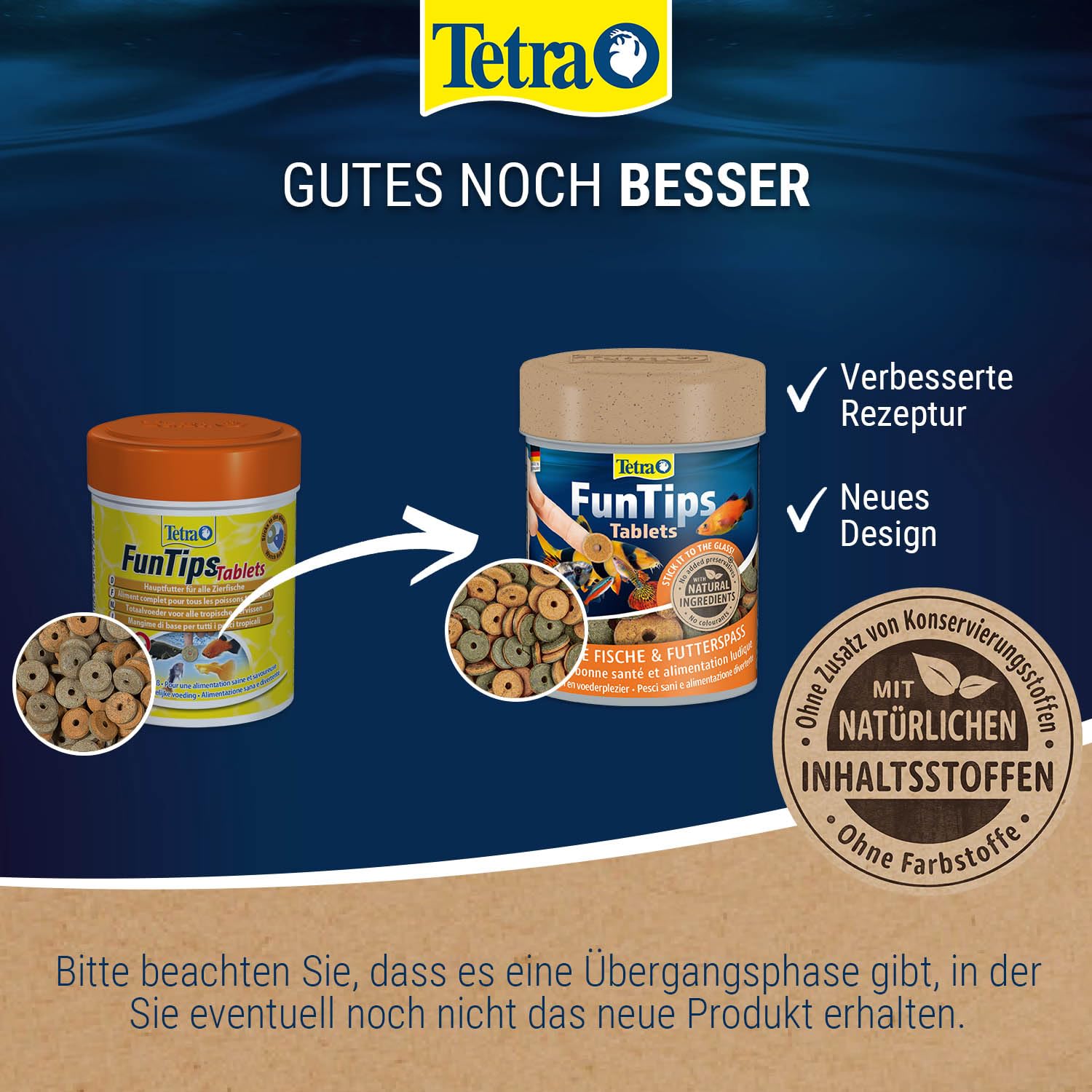 tetra-funtips-tablets-haft-futtertabletten-hauptfutter-300-tabletten-dose image 2