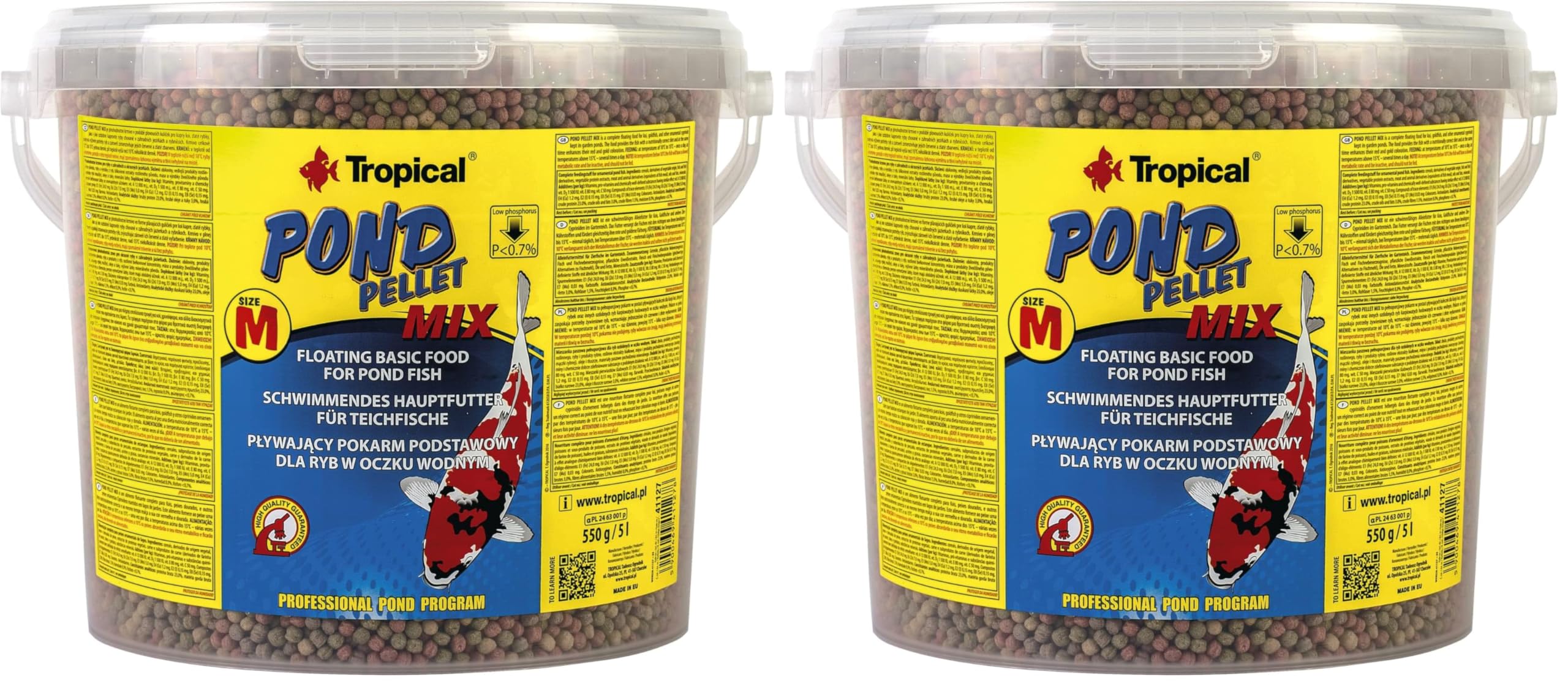 tropical-pond-pellet-mix-gr-e-m-schwimmendes-teichfutter-5-l-550-g image 3